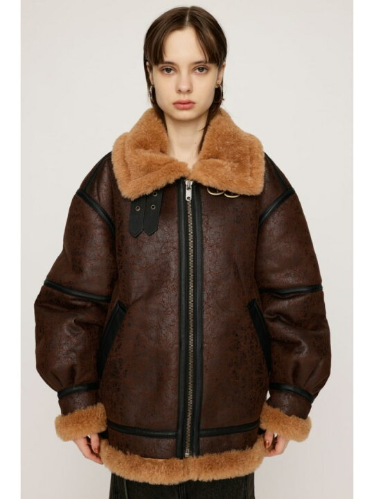楽天市場】【SALE／30%OFF】VINTAGE FAUX SHEARLING ジャケット SLY 