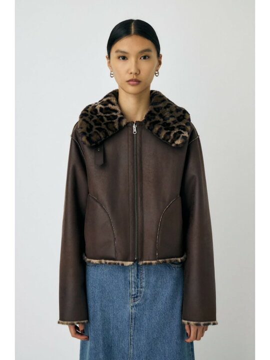 楽天市場】REVER FAUX ファーコート MOUSSY マウジー ジャケット 