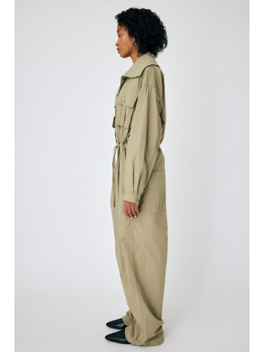 楽天市場】【SALE／30%OFF】BIG COLLAR NYLON ジャンプスーツ MOUSSY 