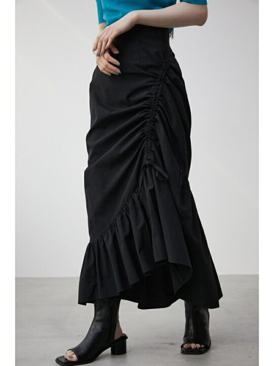 楽天市場】【SALE／60%OFF】ASYMMETRY FRILL GATHER SKIRT AZUL BY 