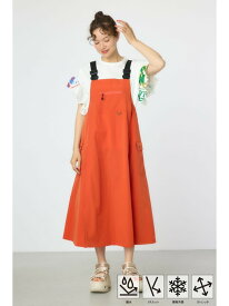 【SALE／20%OFF】W/Rジャンパースカート RODEO CROWNS WIDE BOWL ロデオクラウンズワイドボウル ワンピース・ドレス ワンピース ブラック カーキグリーン【RBA_E】【送料無料】[Rakuten Fashion]