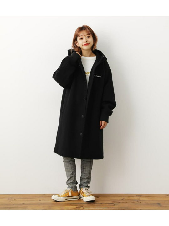楽天市場】【SALE／20%OFF】ニットメルトンフーデッドコート RODEO 