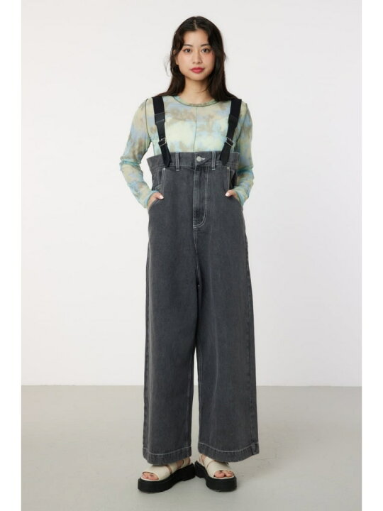 楽天市場】【SALE／60%OFF】ルーズデニムサロペット RODEO CROWNS WIDE 