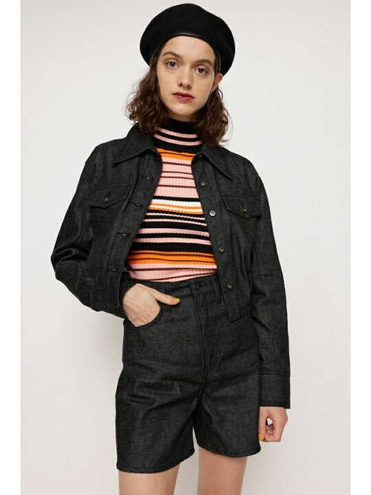 楽天市場】【SALE／20%OFF】CROP DENIM TUCK JK-E SLY スライ 