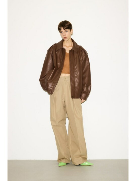 楽天市場】【SALE／20%OFF】【THROW】PAD IN F/LEATHER ジャケット SLY 