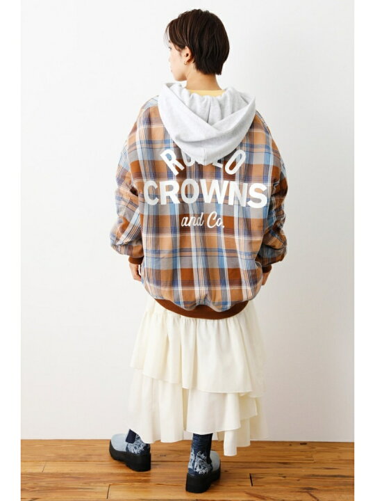 楽天市場】【SALE／40%OFF】LOGO BIG HOODIE ブルゾン RODEO CROWNS 