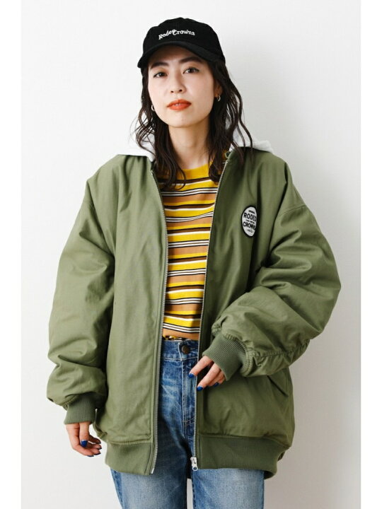 楽天市場】【SALE／40%OFF】LOGO BIG HOODIE ブルゾン RODEO CROWNS 