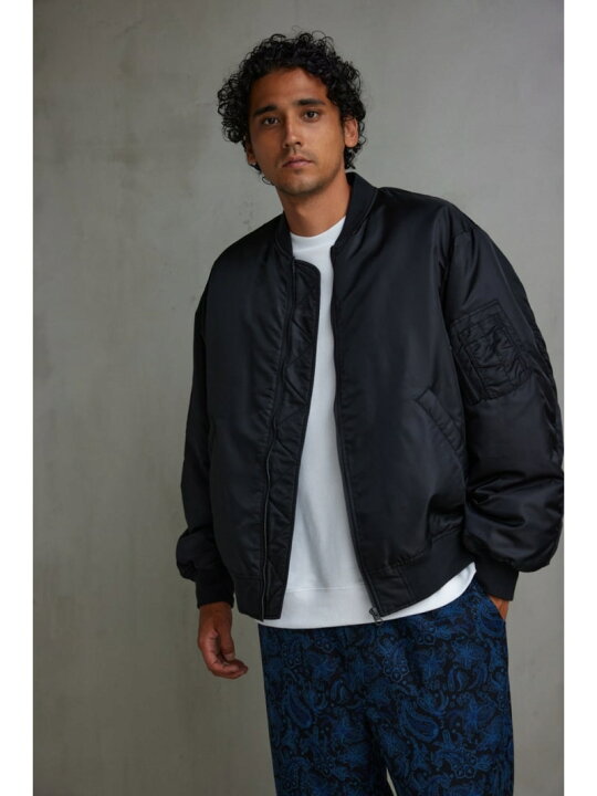 moussy ma-1 OVERSIZEDボンバージャケット デカっこいい MA-1 型 