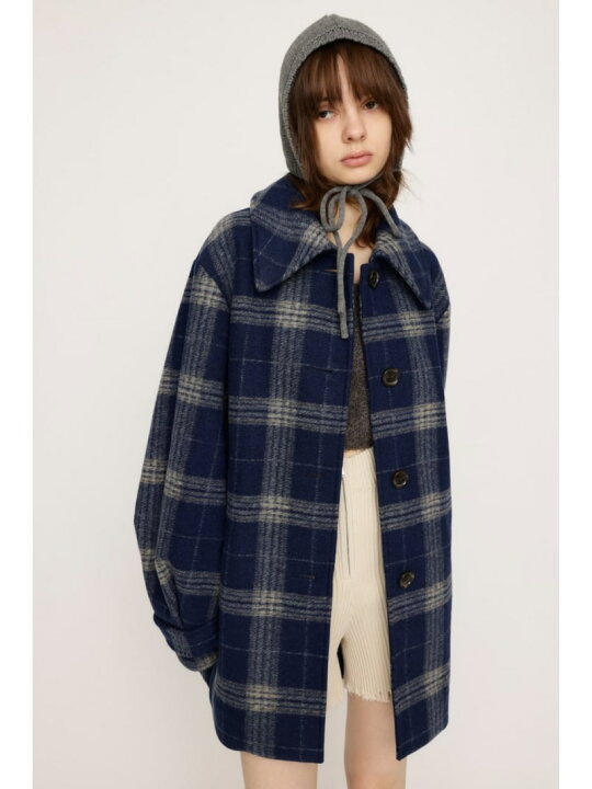 楽天市場】【SALE／20%OFF】OVER MIDI CHECK コート SLY スライ 