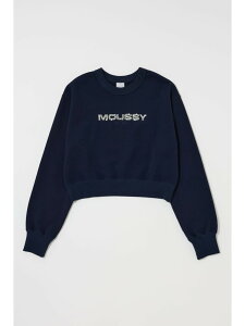 �ySALE�^20%OFF�zLITTLE POPS LOGO �v���I�[�o�[ MOUSSY �}�E�W�[ �g�b�v�X �X�E�F�b�g�E�g���[�i�[ �u���b�N �s���N �l�C�r�[ �O���[�yRBA_E�z�y���������z[Rakuten Fashion]