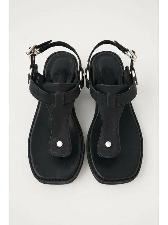 楽天市場】【SALE／50%OFF】CHUNK HEEL THONG サンダル MOUSSY 