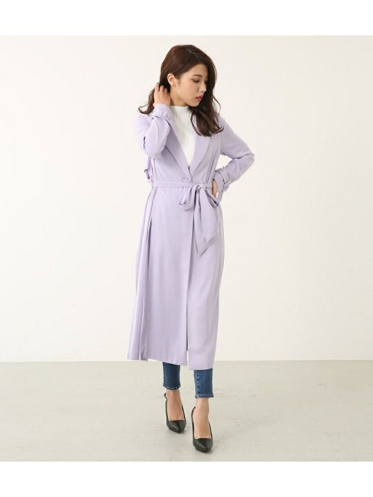 楽天市場】【SALE／61%OFF】スプリングプリーツトレンチコート rienda  