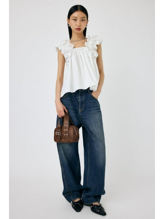 楽天市場】SHOULDER FRILLS トップス MOUSSY マウジー トップス その他 