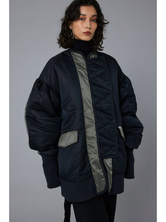 楽天市場】【SALE／10%OFF】A-line bicolor blouson HeRIN.CYE ヘリン  