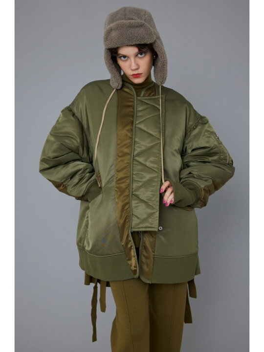 楽天市場】【SALE／10%OFF】A-line bicolor blouson HeRIN.CYE ヘリン  