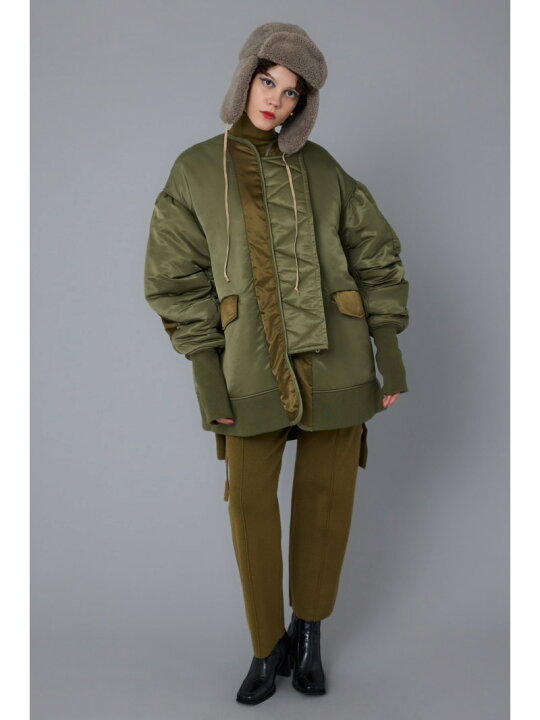 楽天市場】【SALE／10%OFF】A-line bicolor blouson HeRIN.CYE ヘリン 