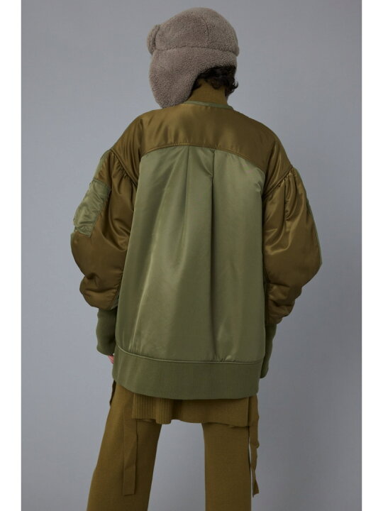 楽天市場】【SALE／10%OFF】A-line bicolor blouson HeRIN.CYE ヘリン 