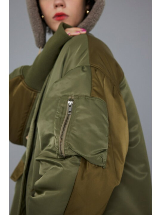 楽天市場】【SALE／10%OFF】A-line bicolor blouson HeRIN.CYE ヘリン 