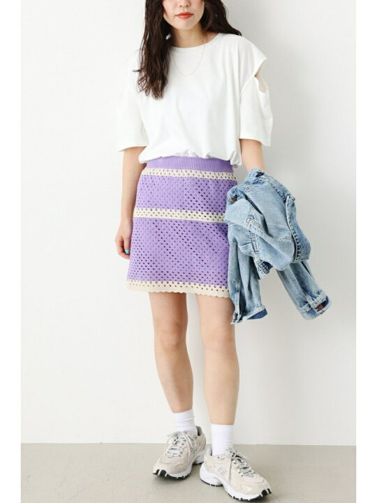 楽天市場】【SALE／70%OFF】クロシェミニスカート RODEO CROWNS WIDE 
