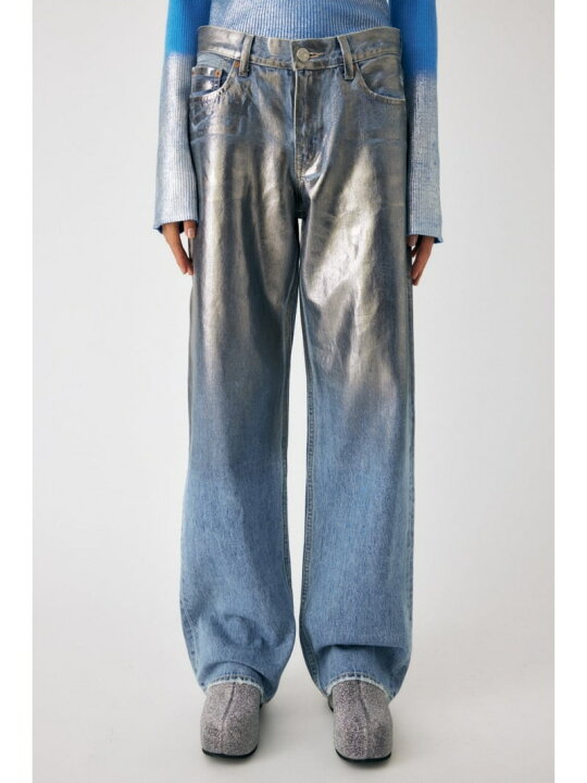 楽天市場】【SALE／50%OFF】FOIL PRINT 90S LOWRISE STRAIGHT MOUSSY 