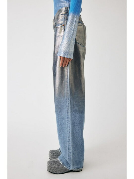 楽天市場】FOIL PRINT 90S LOWRISE STRAIGHT MOUSSY マウジー パンツ 