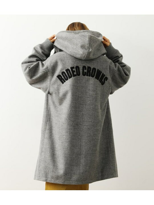 楽天市場】【SALE／50%OFF】ニットメルトンフーディーコート RODEO 