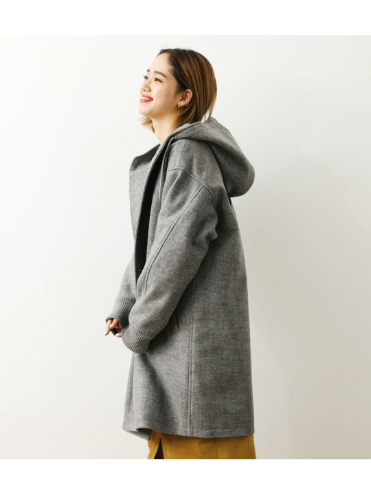 楽天市場】【SALE／50%OFF】ニットメルトンフーディーコート RODEO 