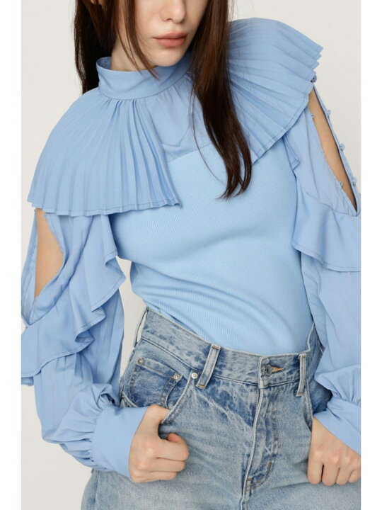 楽天市場】【SALE／50%OFF】FRILL SLEEVES DOCKING トップス SLY 