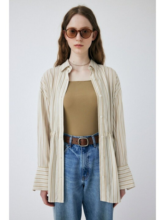 楽天市場】【SALE／55%OFF】BACK OPEN LOOSE シャツ MOUSSY マウジー 