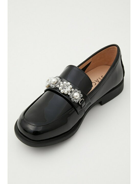 楽天市場】【SALE／13%OFF】パールベルトグロスローファー STACCATO 
