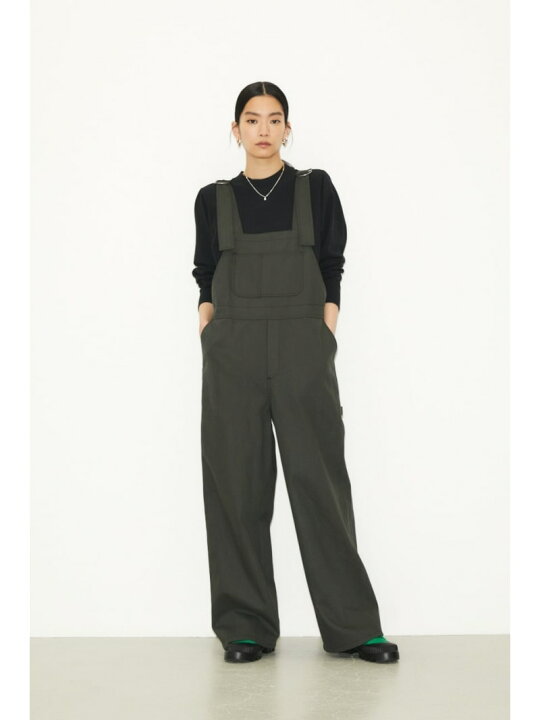 楽天市場 Throw Cotton Linen サロペット Sly スライ ワンピース オールインワン オレンジ カーキ 送料無料 Rakuten Fashion シェルターウェブストア