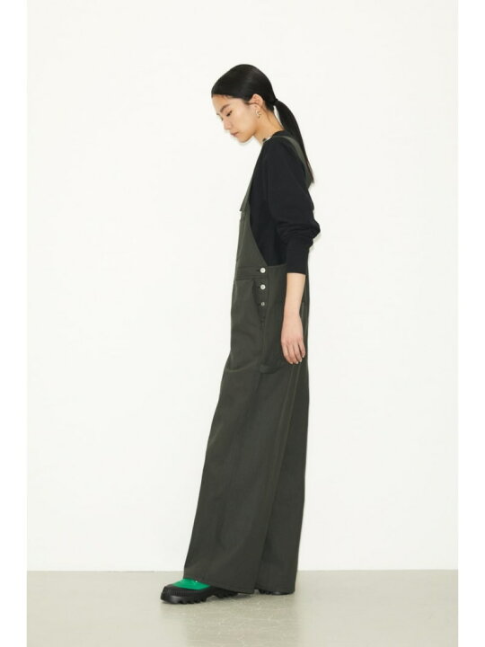 楽天市場 Throw Cotton Linen サロペット Sly スライ ワンピース オールインワン オレンジ カーキ 送料無料 Rakuten Fashion シェルターウェブストア