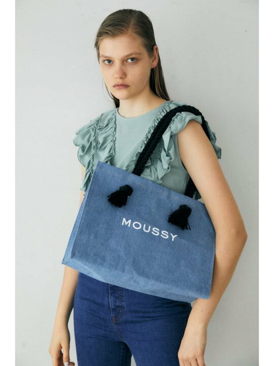 楽天市場】MOUSSY DENIM SHOPPER バッグ MOUSSY マウジー バッグ 