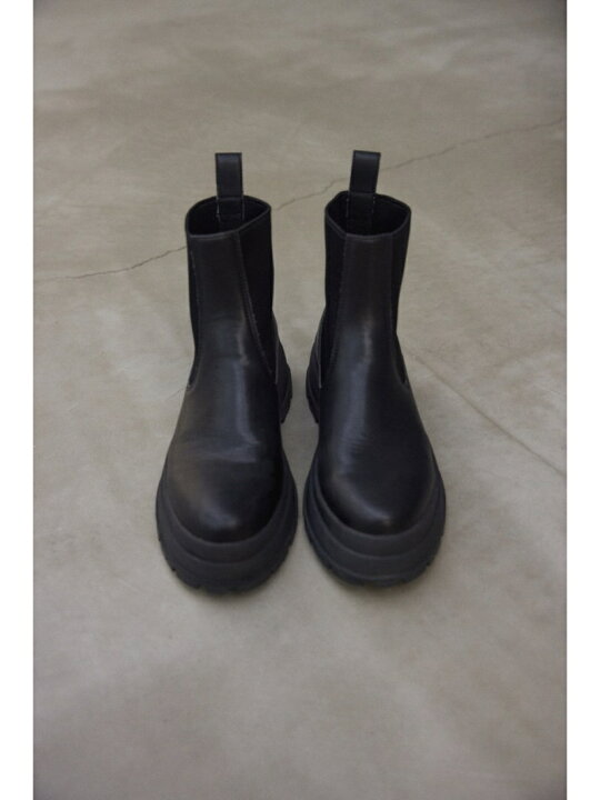 楽天市場】side gore boots BLACK BY MOUSSY ブラックバイマウジー 