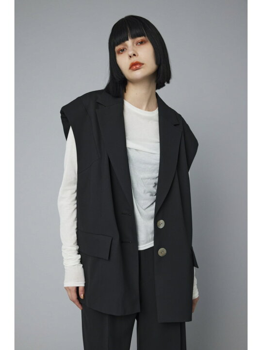 楽天市場】【SALE／40%OFF】Over size vest HeRIN.CYE ヘリンドット 