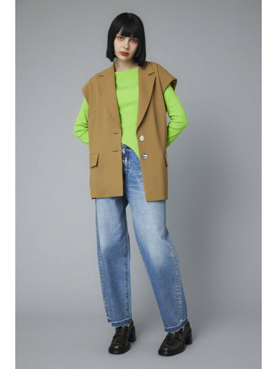 楽天市場】【SALE／40%OFF】Over size vest HeRIN.CYE ヘリンドット 