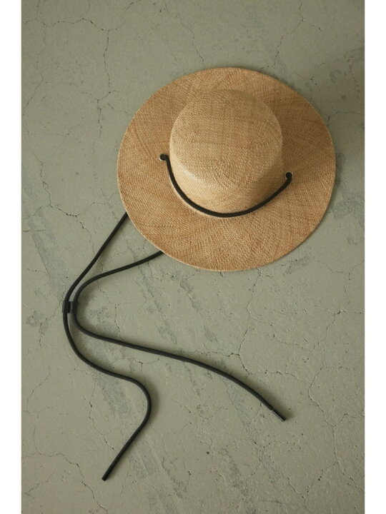楽天市場】straw hat BLACK BY MOUSSY ブラックバイマウジー 帽子 