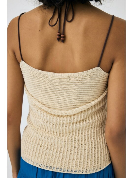 楽天市場】【SALE／50%OFF】MESH KNIT キャミソール MOUSSY マウジー 
