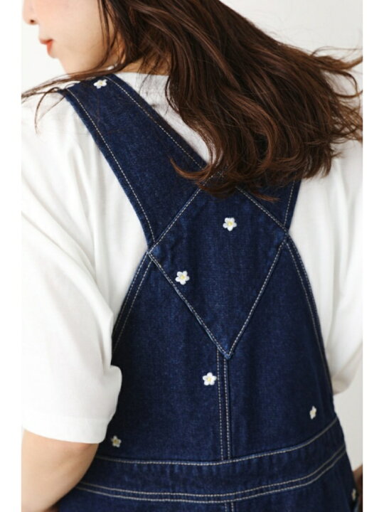 楽天市場】【SALE／50%OFF】Flower embroidery サロペットスカート 