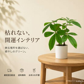 【本日先着20名★最大10%OFF】WillingYou 観葉植物 フェイクグリーン インテリア 人工観葉植物 観葉樹 造花【パキラ 多幸の木】高さ約35cm 屋内 オフィス 鉢植え 植木 おしゃれ 装飾 幸福の木