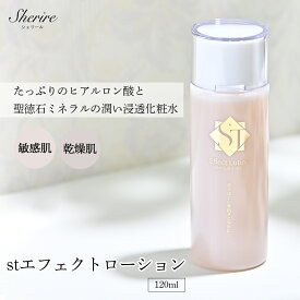 化粧水 ST エフェクトローション 保湿化粧水 サロン専売品 保湿 高保湿 ヒアルロン酸 敏感肌 乾燥肌 肌荒れ 目元 美白ケア 低刺激 紫外線ダメージ エイジングケア 肝斑 聖徳石ミネラル 美容液 潤い 毛穴 ニキビ跡 浸透化粧水 植物エキス ギフト 父の日