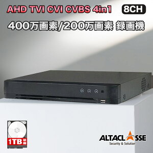 yԌ!|Cg10{zhƃJ ĎJ 1TB ^@ R[_[ 130f 220f uĎ X}z HDMI HDD ݉ DDNS nCrW 8ch DVR BNC AiOJ AHD CVI TVI CVBS 3N