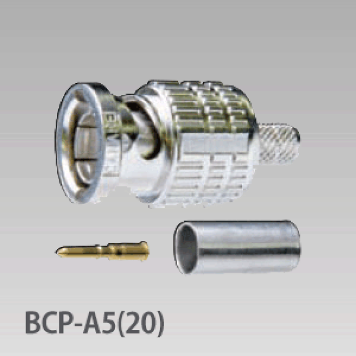 楽天市場】【期間限定!ﾎﾟｲﾝﾄUP】CANARE BCP-A5(20) 75ΩBNC型プラグ