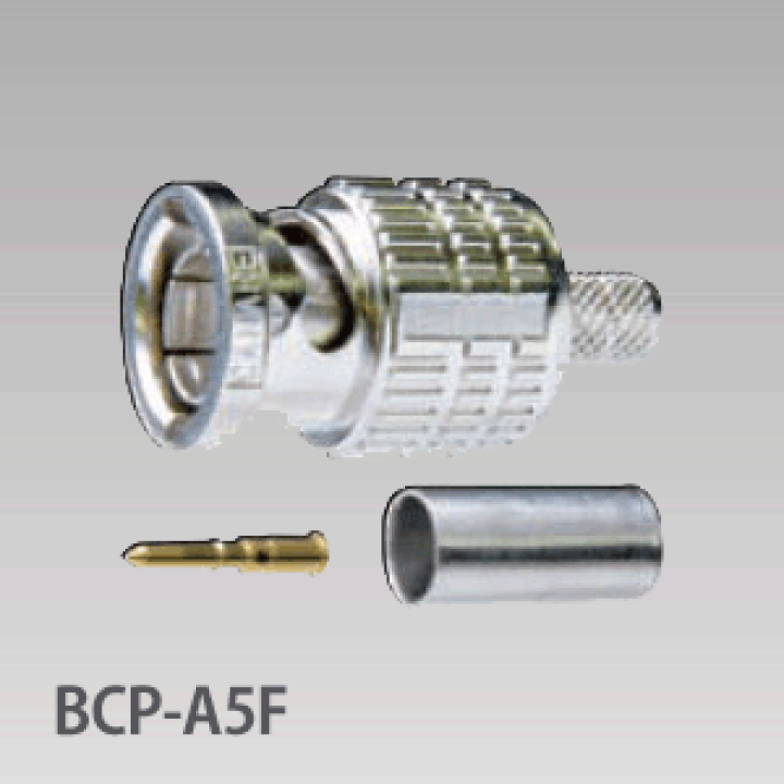 CANARE BCP-A5F(20) 75ΩBNC型プラグ(圧着式/20個入) あす楽対応 送料無料 | 防犯カメラ専門店アルタクラッセ