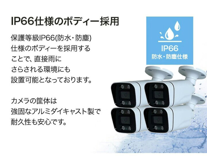 楽天市場】ALWSET-YG300 KG300KD2 追加用オプション 防犯カメラ 監視 