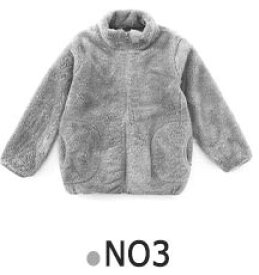 【最大20％OFFクーポン】 フリース ジャケット アウター 厚手 上着 キッズ レディース メンズ 長袖 秋 冬 男女兼用 100 110 120 130 140 150 160 170 180 暖か 保温 防寒 防風 前開き ファスナー ジップアップ アウター スタンドカラー 無地 モコモコジャンバー