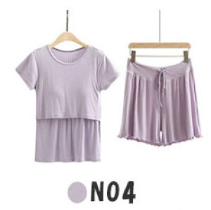 【最大20%OFFクーポン】 マタニティ パジャマ セットアップ 授乳パジャマ 上下セット 半袖 ショートパンツ 隠し授乳口 クロスオープン 授乳対応 Tシャツ ハーフパンツ 体型変化対応 ウエス