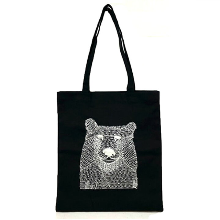 楽天市場】在庫処分！くま刺繍 バッグ 手作り トートバッグ エコバッグ 