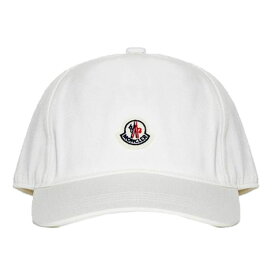 モンクレール キャップ 帽子ロゴMONCLER BASEBALL CAPユニセックス コットン I1 093 3B00040 V0006 038 038 ホワイト 白 生成