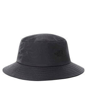 ノースフェイス フライウェイトバケットハットTHE NORTH FACE FLYWEIGHT BUCKET HAT日よけ 帽子　2WAY仕様ハット 熱中症対策メンズ レディース 男女兼用 ユニセックスNF0A5FXD MN8 ASPHALT GREY/TNF BLACK(アスファルトグレー/ブラック)